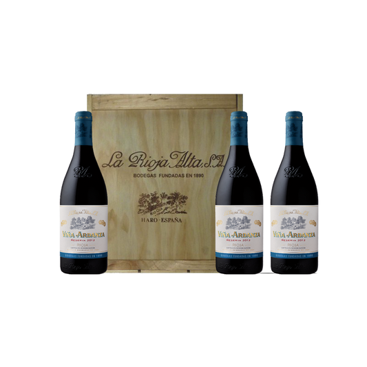 VIÑA ARDANZA RESERVA 2016 ESTUCHE MADERA 3 BOTELLAS